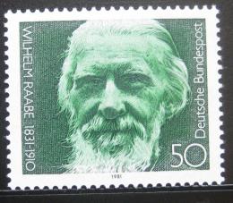 Poštovní známka Nìmecko 1981 Wilhelm Raabe, básník Mi# 1104