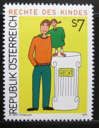 Poštovní známka Rakousko 1993 Dìtská práva Mi# 2093 