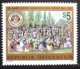 Poštovní známka Rakousko 1993 Mužský sbor Mi# 2107