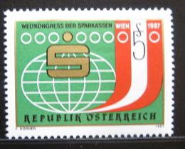 Poštovní známka Rakousko 1987 Kongres spoøitelen Mi# 1898