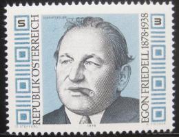 Poštovní známka Rakousko 1978 Egon Friedel, historik Mi# 1566