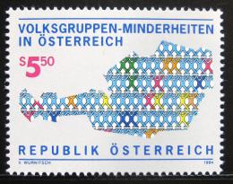 Poštovní známka Rakousko 1994 Etnické menšiny Mi# 2135