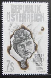 Poštovní známka Rakousko 1997 Oskar Werner, herec Mi# 2236