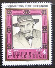 Poštovní známka Rakousko 1986 Julius Tandler, reformátor Mi# 1856