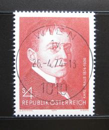 Poštovní známka Rakousko 1974 Karl Kraus, básník Mi# 1448