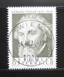Poštovní známka Rakousko 1974 Edmund Eysler, skladatel Mi# 1465