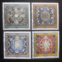 Poštovní známky Lichtenštejnsko 1994 Ètyøi elementy Mi# 1099-1102