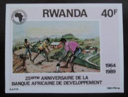 Poštovní známka Rwanda 1990 Kultivace neperf. Mi# 1431 B