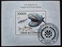 Poštovní známka Komory 2009 Moøská fauna Mi# Block 579 Kat 15€ - zvìtšit obrázek