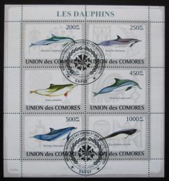Poštovní známky Komory 2009 Delfíni Mi# 2198-2203 Kat 13€ - zvìtšit obrázek