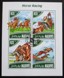 Poštovní známky Maledivy 2014 Dostihy Mi# 5279-82 Kat 11€