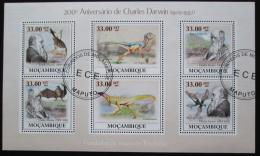 Potovn znmky Mosambik 2009 Charles Darwin Mi# 3434-39 - zvtit obrzek