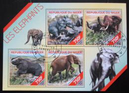 Poštovní známky Niger 2014 Sloni Mi# 2830-33 Kat 12€