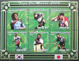 Poštovní známky Mosambik 2001 MS ve fotbale Mi# 1871-76 Kat 10€