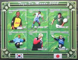 Poštovní známky Mosambik 2001 MS ve fotbale Mi# 1847-52 10€