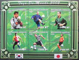 Poštovní známky Mosambik 2001 MS ve fotbale Mi# 1865-70 Kat 10€