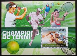 Poštovní známka Togo 2010 Tenis Mi# Block 535 Kat 12€