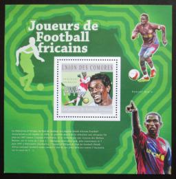 Poštovní známka Komory 2010 Fotbalisti Mi# Block 597 Kat 15€