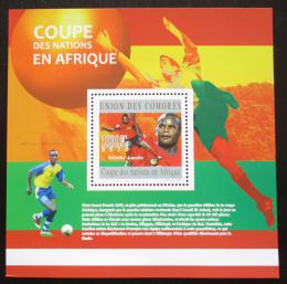 Poštovní známka Komory 2010 Africký pohár Mi# Block 598 Kat 15€