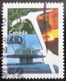 Poštovní známka Kanada 1998 Hornictví a metalurgie Mi# 1675