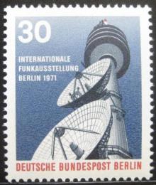 Poštovní známka Západní Berlín 1971 Telekomunikace Mi# 391