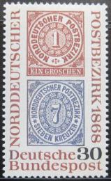 Poštovní známka Nìmecko 1968 Severonìmecká konference Mi# 569