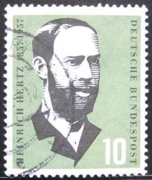 Poštovní známka Nìmecko 1957 Heinrich Herz, lékaø Mi# 252