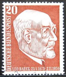 Poštovní známka Nìmecko 1957 Rabí Leo Baeck Mi# 278