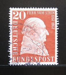 Poštovní známka Nìmecko 1957 Baron vom Stein, státník Mi# 277