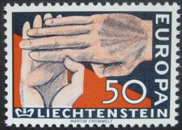 Poštovní známka Lichtenštejnsko 1962 Evropa CEPT Mi# 418