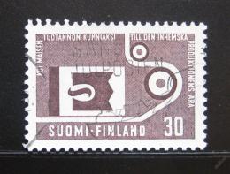 Poštovní známka Finsko 1962 Pokrok ve výrobì Mi# 554