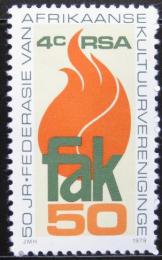 Poštovní známka JAR 1979 Africká kulturní spoleènost Mi# 568