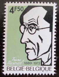 Poštovní známka Belgie 1972 Frans Masereel, rytec Mi# 1704