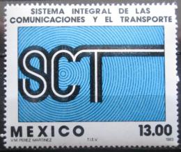 Poštovní známka Mexiko 1983 Integrální komunikace Mi# 1877
