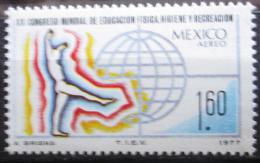 Poštovní známka Mexiko 1977 Kongres tìlovýchovy Mi# 1567