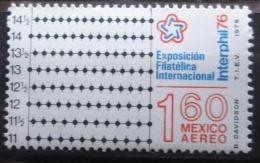 Poštovní známka Mexiko 1976 Výstava INTERPHIL Mi# 1528