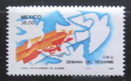 Poštovní známka Mexiko 1985 Týden odzbrojení Mi# 1956
