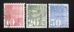 Poštovní známky Švýcarsko 1970 Nominální hodnota Mi# 933-35