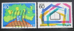 Poštovní známky Japonsko 1987 Ilustrace Mi# 1762-63