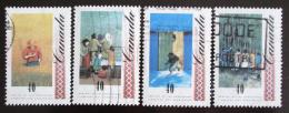 Poštovní známky Kanada 1991 Umìní, William Kurelek Mi# 1242-45