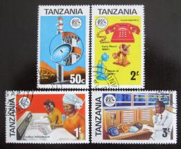 Poštovní známky Tanzánie 1976 Telekomunikace Mi# 54-57