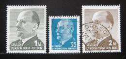 Poštovní známky DDR 1969-71 Walter Ulbricht Mi# 1481-82,1689