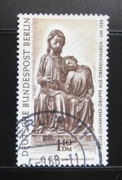Poštovní známka Západní Berlín 1967 Døevìná socha Mi# 308