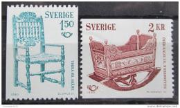 Poštovní známky Švédsko 1980 NORDEN spolupráce Mi# 1115-16