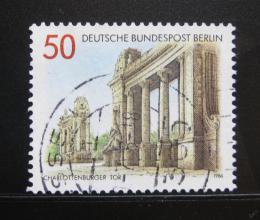 Poštovní známka Západní Berlín 1986 Charlotterburg Gate Mi# 761