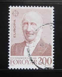 Poštovní známka Faerské ostrovy 1980 V. U. Hammershaimb Mi# 54