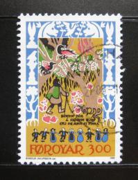 Poštovní známka Faerské ostrovy 1986 Lidová balada Mi# 130