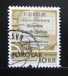 Poštovní známka Faerské ostrovy 1981 Starý nápis Mi# 69