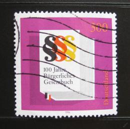 Poštovní známka Nìmecko 1996 Obèanský zákoník Mi# 1874