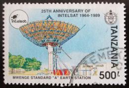 Poštovní známka Tanzánie 1991 Satelitní stanice Mi# 909 Kat 6.40€